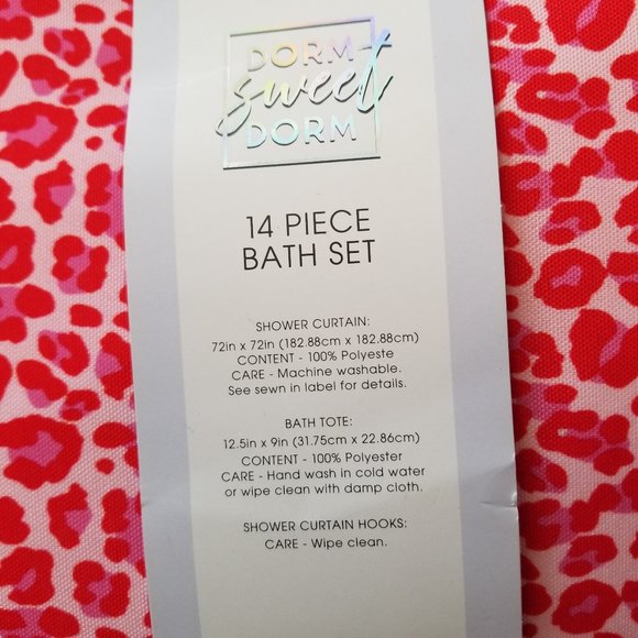 🟡 14-Piece Bath Set - Waterproof Pocket & Accessories//Mix and Match 2 x $25 - Picture 3 of 6